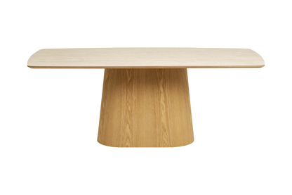 Table Rectangulaire de Salle à Manger Plateau en Céramique NOLI Naturel - 90x200 cm HOUSE NORDIC