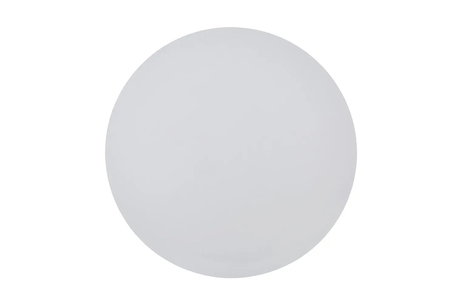 Table Ronde Effet Ciment Blanc TAVINA - 120 cm ROUSSEAU