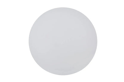 Table Ronde Effet Ciment Blanc TAVINA - 120 cm ROUSSEAU