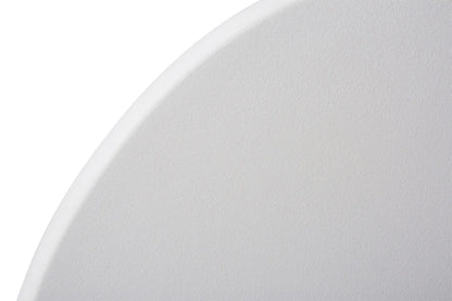Table Ronde Effet Ciment Blanc TAVINA - 120 cm ROUSSEAU