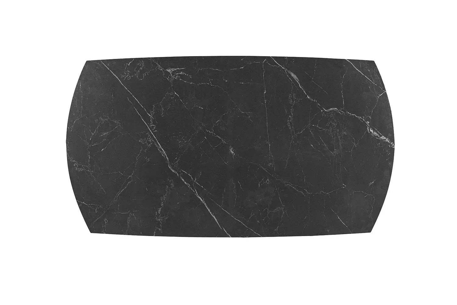 Table à Manger Extensible ARYA Ovale Danoise Pierre Noir - de 160 à 240 cm ROUSSEAU