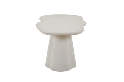 Table à manger Ovale Effet Ciment Organique FARY - 220 cm ROUSSEAU