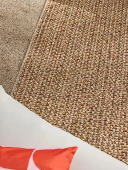 Tapis d'Extérieur et Intérieur AGRA Multicouleur et Beige BENUTA
