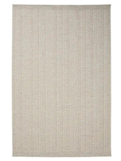 Tapis d'Intérieur et d'Extérieur en Polypropylène AGRA Crème / Bleu BENUTA