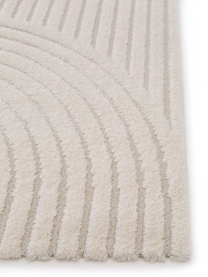 Tapis tissé à la machine EVE Crème BENUTA