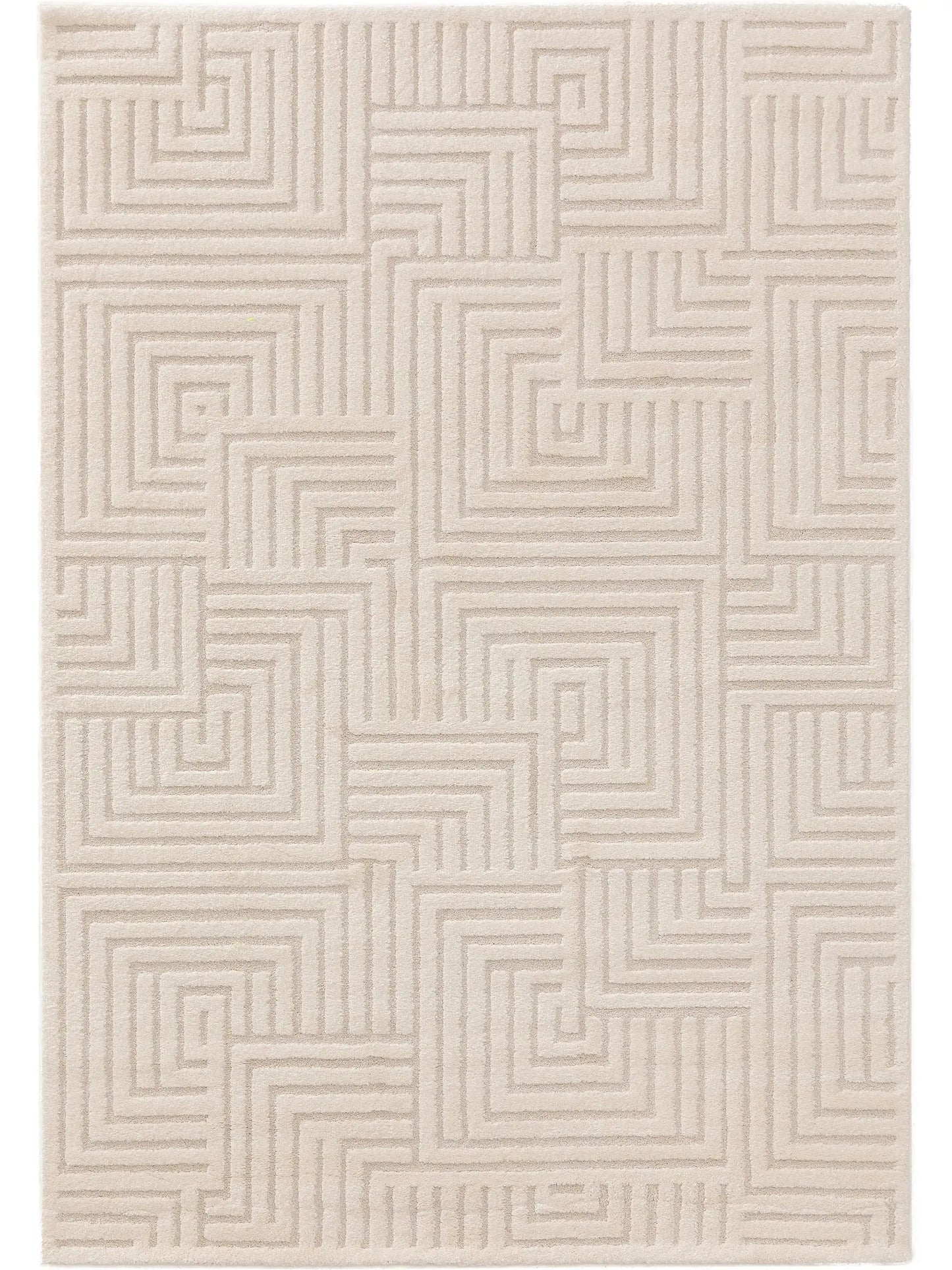 Tapis tissé à la machine EVE Crème BENUTA