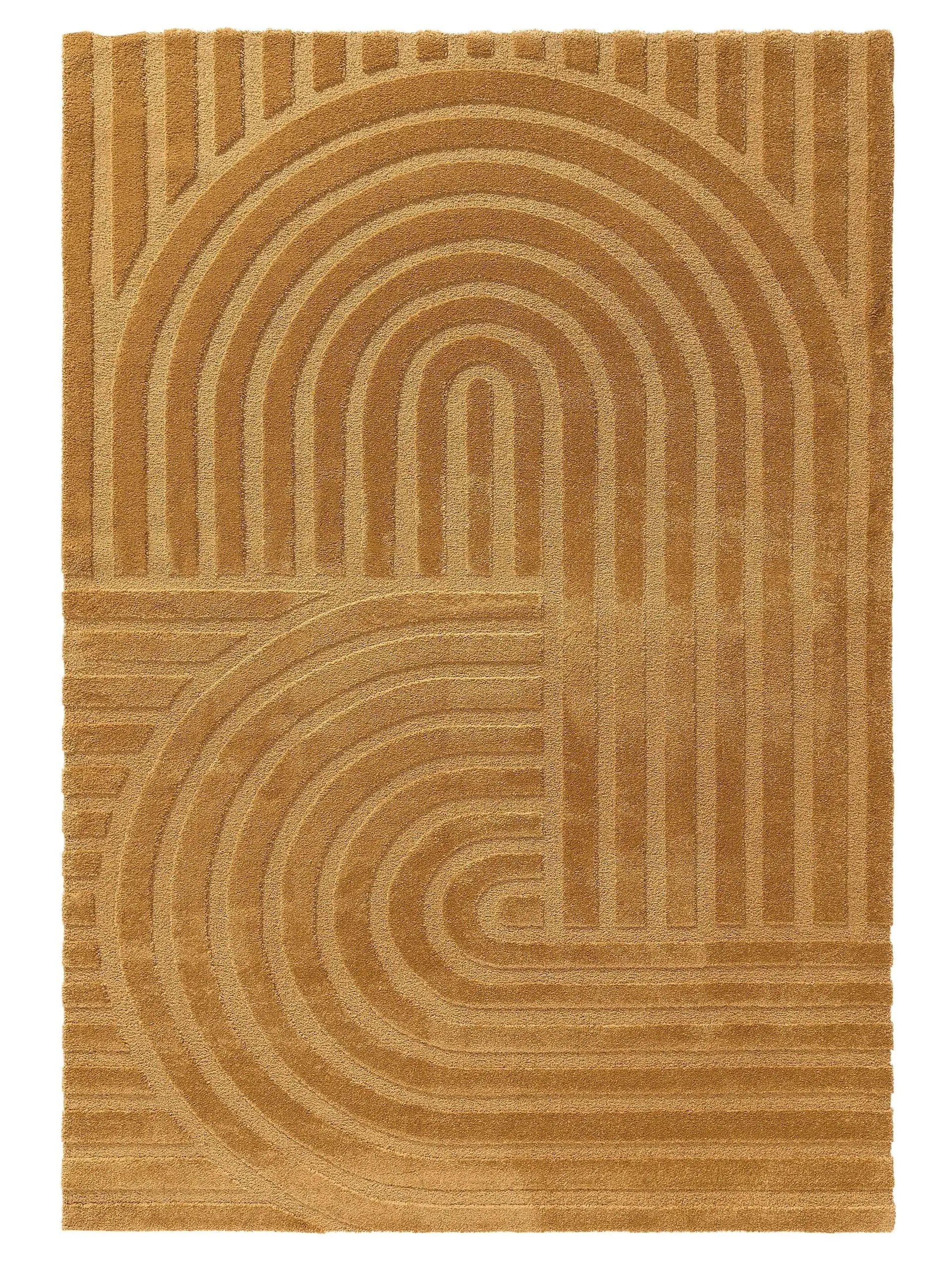 Tapis tissé à la machine EVE Jaune BENUTA