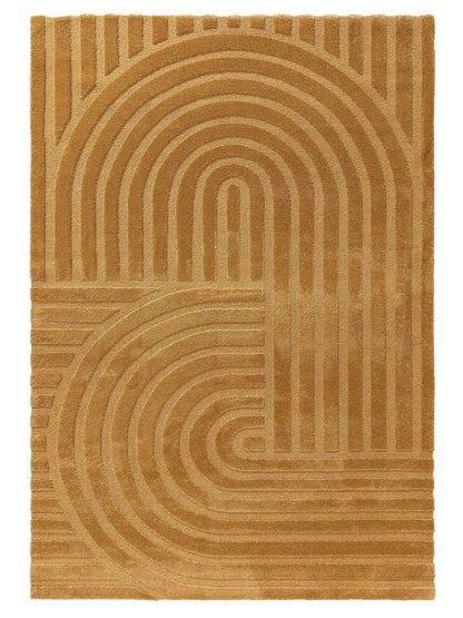 Tapis tissé à la machine EVE Jaune BENUTA